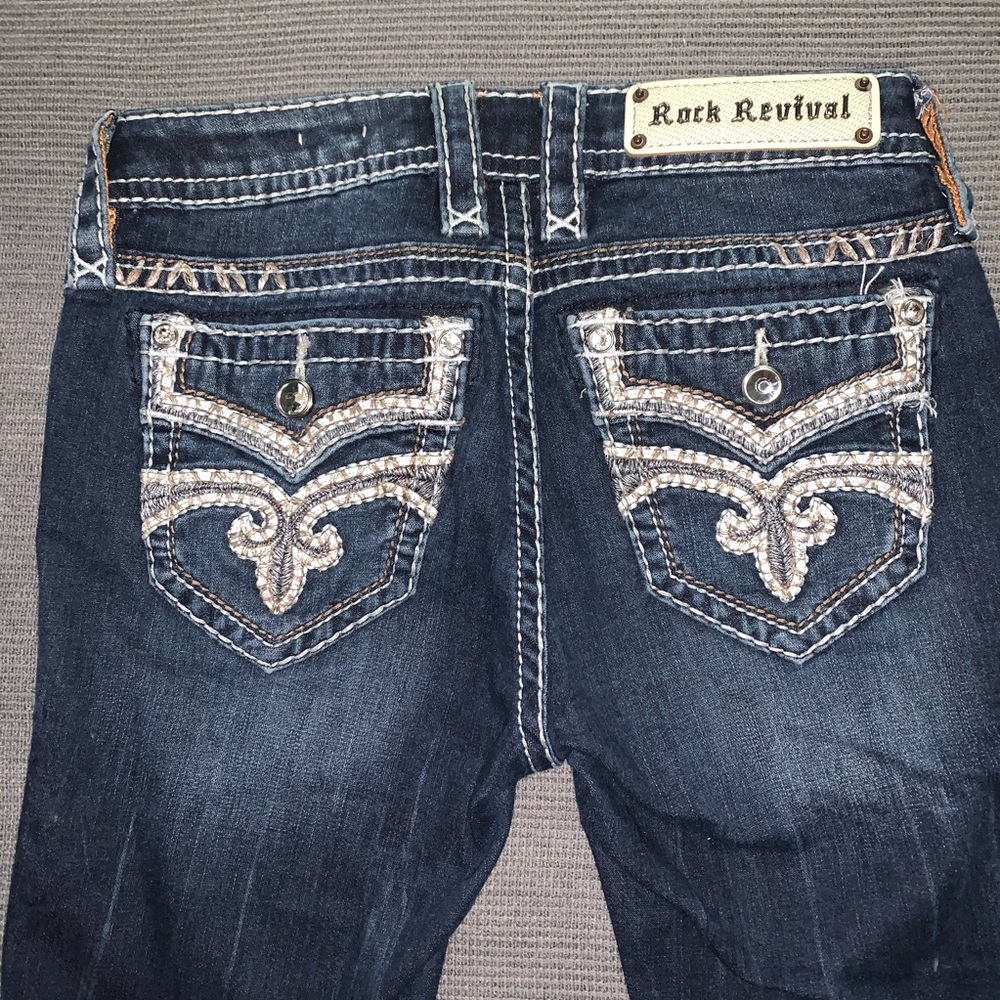 Rock Revival Sumatra midrise straight jean size 26